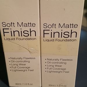 Phoera soft matte liquid foundation nude x2 new